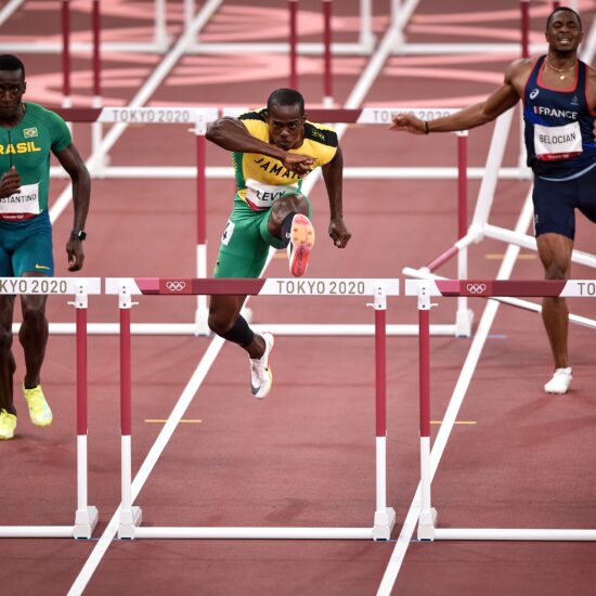 Tokyo,,Japan,-,August,3,,2021:,Athletics,100m,Hurdles,Men's